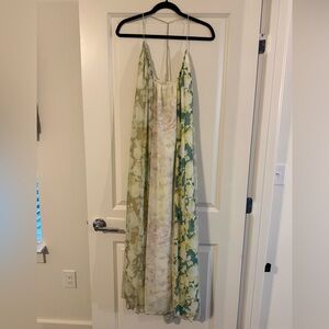 Floral Patchwork Maxi Dress